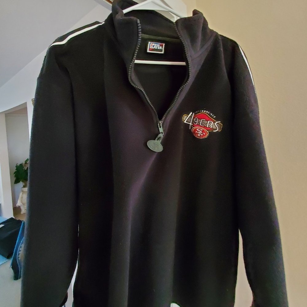 San Francisco 49ers quarter-zip Fleece Pullover Jacket
